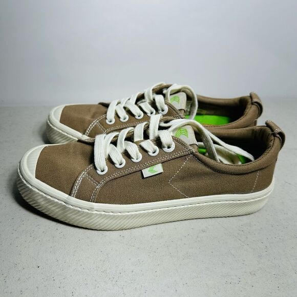 CARIUMA~OCA LOW BURNT SAND CONTRAST THREAD SNEAKER~WOMEN'S 6/MENS 4.5/EURO 36,5 - Picture 4 of 8